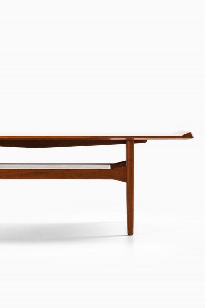 Ib Kofod Larsen Coffee Table in Rosewood and Teak by Ib Kofod Larsen 1950s