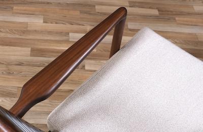 Ib Kofod Larsen Danish Modern Reclining Lounge Chair by Ib Kofod Larsen