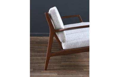 Ib Kofod Larsen Danish Modern Sculpted Sofa by Ib Kofod Larsen