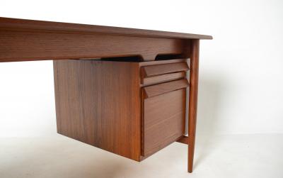 Ib Kofod Larsen Ib Kofod Larsen Danish Modern Teak Executive Desk