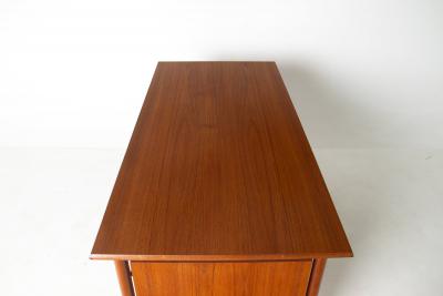 Ib Kofod Larsen Ib Kofod Larsen Danish Modern Teak Executive Desk