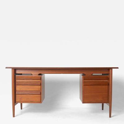 Ib Kofod Larsen Ib Kofod Larsen Danish Modern Teak Executive Desk