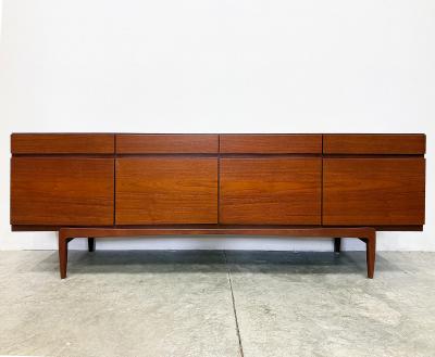 Ib Kofod Larsen Ib Kofod Larsen Mid century Danish Modern Teak Credenza Model 66