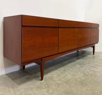 Ib Kofod Larsen Ib Kofod Larsen Mid century Danish Modern Teak Credenza Model 66