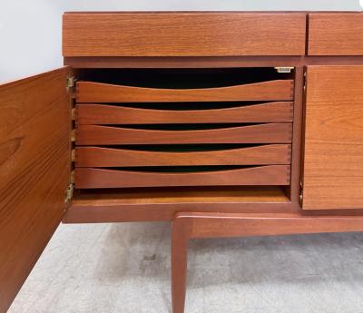 Ib Kofod Larsen Ib Kofod Larsen Mid century Danish Modern Teak Credenza Model 66