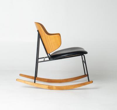 Ib Kofod Larsen Ib Kofod Larsen Penguin Rocking Chair