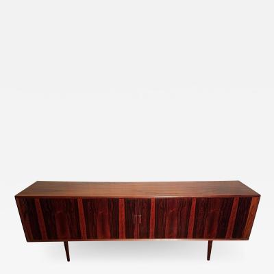 Ib Kofod Larsen Ib Kofod Larsen Rosewood Tambour Sideboard Faarup M belfabrik Denmark 1960s