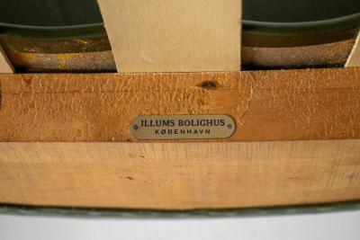 Ib Kofod Larsen Ib Kofod Larsen S len Seal Lounge Chair for OPE Afromosia Moss Leather