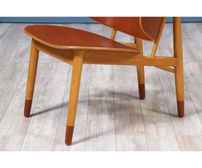 Ib Kofod Larsen Ib Kofod Larsen Shell Chairs for Christiansen Larsen