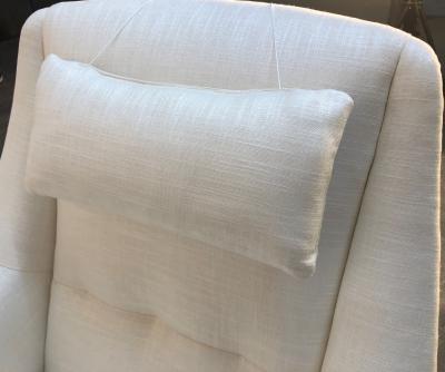 Ib Kofod Larsen Ib Kofod Larsen for Povl Dinesen Danish Lounge Chair and Ottoman