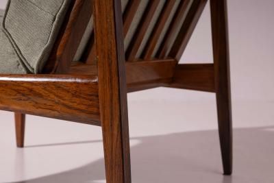 Ib Kofod Larsen Ib Kofod Larsen pair of Canditate easy chairs Denmark 1950s