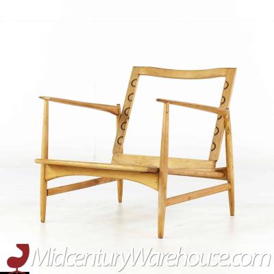 Ib Kofod Larsen Kofod Larsen Mid Century Danish Walnut Lounge Chair Frame