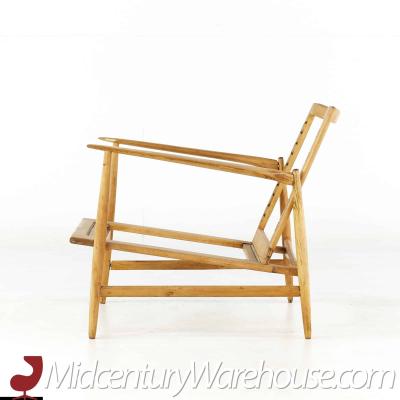 Ib Kofod Larsen Kofod Larsen Mid Century Danish Walnut Lounge Chair Frame
