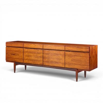 Ib Kofod Larsen Kofod Larsen for Faarup M belfabrik Mid Century Danish Rosewood Credenza