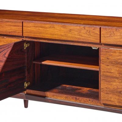 Ib Kofod Larsen Kofod Larsen for Faarup M belfabrik Mid Century Danish Rosewood Credenza