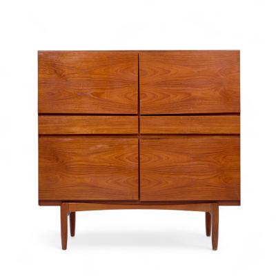 Ib Kofod Larsen Kofod Larsen for Faarup M belfabrik Mid Century Danish Teak Credenza Cabinet