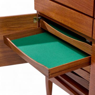 Ib Kofod Larsen Kofod Larsen for Faarup M belfabrik Mid Century Danish Teak Credenza Cabinet