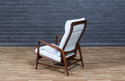 Ib Kofod Larsen Mid Century Reclining Lounge Chair by Ib Kofod Larsen for Selig
