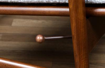 Ib Kofod Larsen Mid Century Reclining Lounge Chair by Ib Kofod Larsen for Selig