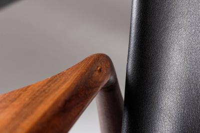 Ib Kofod Larsen Mid Century Scandinavian Lounge Chair Seal Chair by Ib Kofod Larsen