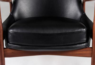 Ib Kofod Larsen Mid Century Scandinavian Lounge Chair Seal Chair by Ib Kofod Larsen