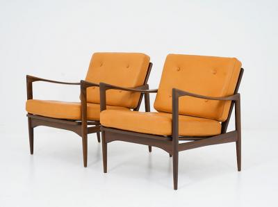 Ib Kofod Larsen Midcentury Scandinavian Seating Group Kandidaten by Ib Kofod Larsen