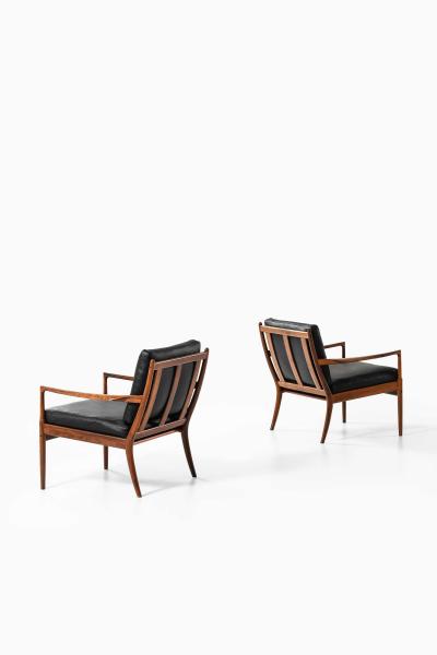 Ib Kofod Larsen Pair of Ib Kofod Larsen Sams Easy Chairs by OPE 1950s