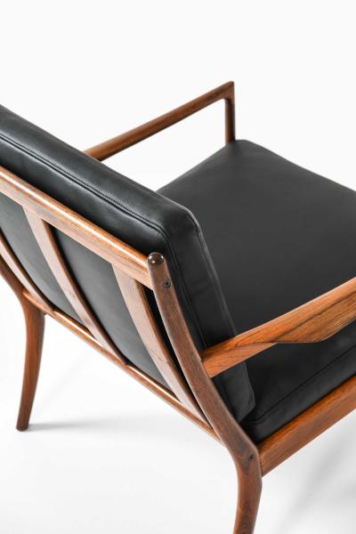 Ib Kofod Larsen Pair of Ib Kofod Larsen Sams Easy Chairs by OPE 1950s