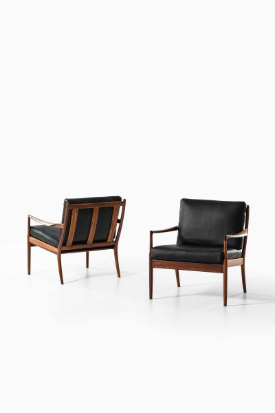 Ib Kofod Larsen Pair of Ib Kofod Larsen Sams Easy Chairs by OPE 1950s