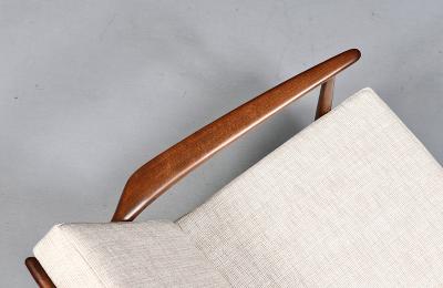 Ib Kofod Larsen Pair of Ib Kofod Larsen Spear Lounge Chairs for Selig