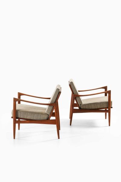 Ib Kofod Larsen Pair of Kandidaten Teak Easy Chairs by Ib Kofod Larsen 1950s