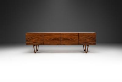 Ib Kofod Larsen Rare Ib Kofod Larsen Trol Sideboard for AB S ffle M belfabrik Sweden 1950s