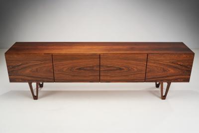 Ib Kofod Larsen Rare Ib Kofod Larsen Trol Sideboard for AB S ffle M belfabrik Sweden 1950s