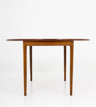 Ib Kofod Larsen Scandinavian Mid Century Roswood Dining Table by Ib Kofod Larsen 1960s