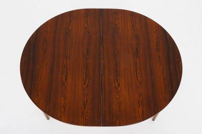 Ib Kofod Larsen Scandinavian Mid Century Roswood Dining Table by Ib Kofod Larsen 1960s