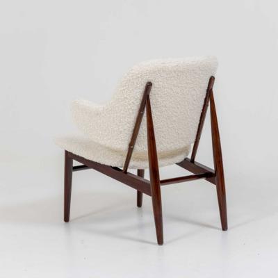 Ib Kofod Larsen Shell Lounge Chair Denmark Mid 20th Century