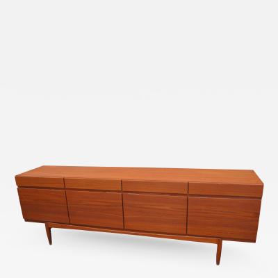 Ib Kofod Larsen Teak Buffet or Sideboard Model 66 by Ib Kofod Larsen for Faarup M belfabrik