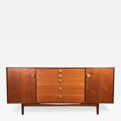 Ib Kofod Larsen VINTAGE DANISH MID CENTURY MODERN TEAK COMPACT CREDENZA