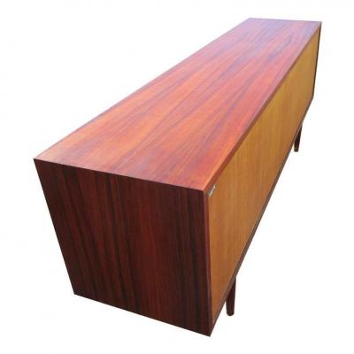 Ib Kofod Larsen Vintage Midcentury Ib Kofod Larsen Brazilian Rosewood Credenza for Faarup