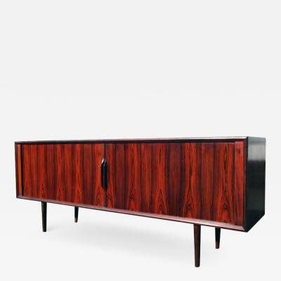 Ib Kofod Larsen Vintage Midcentury Ib Kofod Larsen Brazilian Rosewood Credenza for Faarup