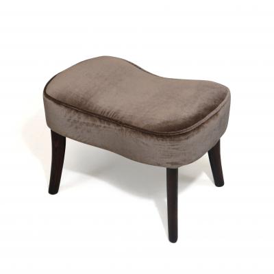 Ib Madsen Acton Schubell Pragh Ottoman in Mohair