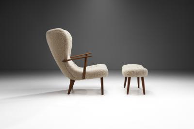 Ib Madsen Ib Madsen Acton Schubells Prague Chair for Schubell Madsen Denmark 1960s