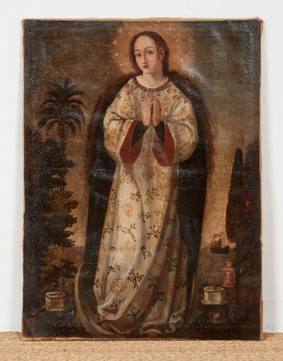 Iberian Colonial Lady of the Mountain