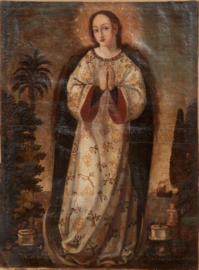 Iberian Colonial Lady of the Mountain