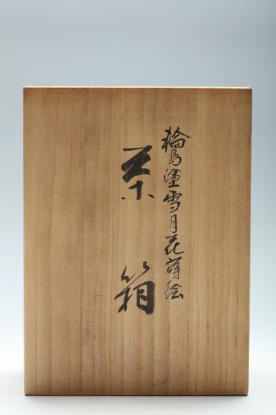 Ichinaka Gory Portable Tea Set with Snow Moon and Flowers T 4261 