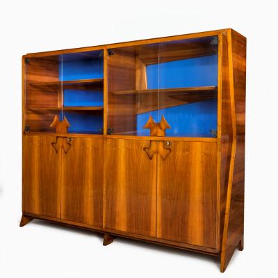 Ico Luisa Parisi Ico and Luisa Parisi Large Walnut Cabinet unique piece 