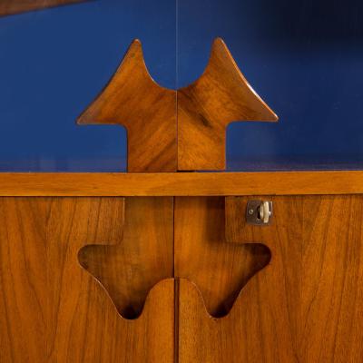 Ico Luisa Parisi Ico and Luisa Parisi Large Walnut Cabinet unique piece 