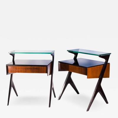 Ico Luisa Parisi Pair of Nite stands by Ico Parisi