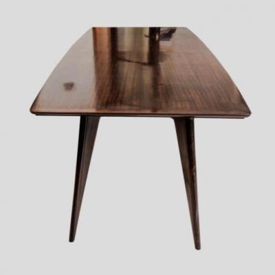 Ico Parisi 1950 ITALIAN DINING TABLE DARK POLISHED WOOD BY ICO PARISI