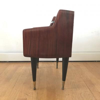 Ico Parisi 1950s Pair of Italian Bedside Tables